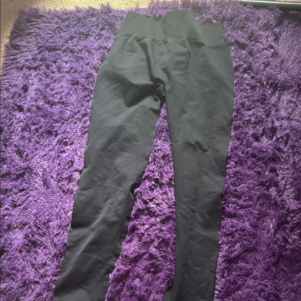 Black High-Waisted Leggings